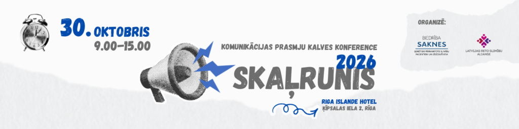 Konference SKAĻRUNIS 2026 – 30.oktobrī